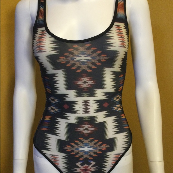 🖤See You Monday | Tribal Print Bodysuit🖤 - Picture 3 of 15